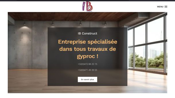 IB Construct - Parachèvement Gyproc