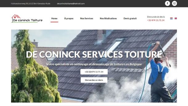 De Coninck - Entretien Toiture