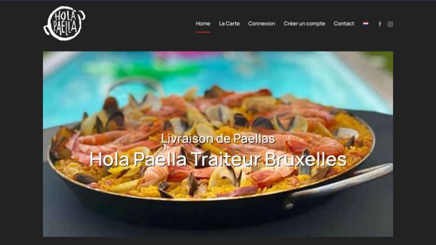 Holà Paella - Livraison de paellas